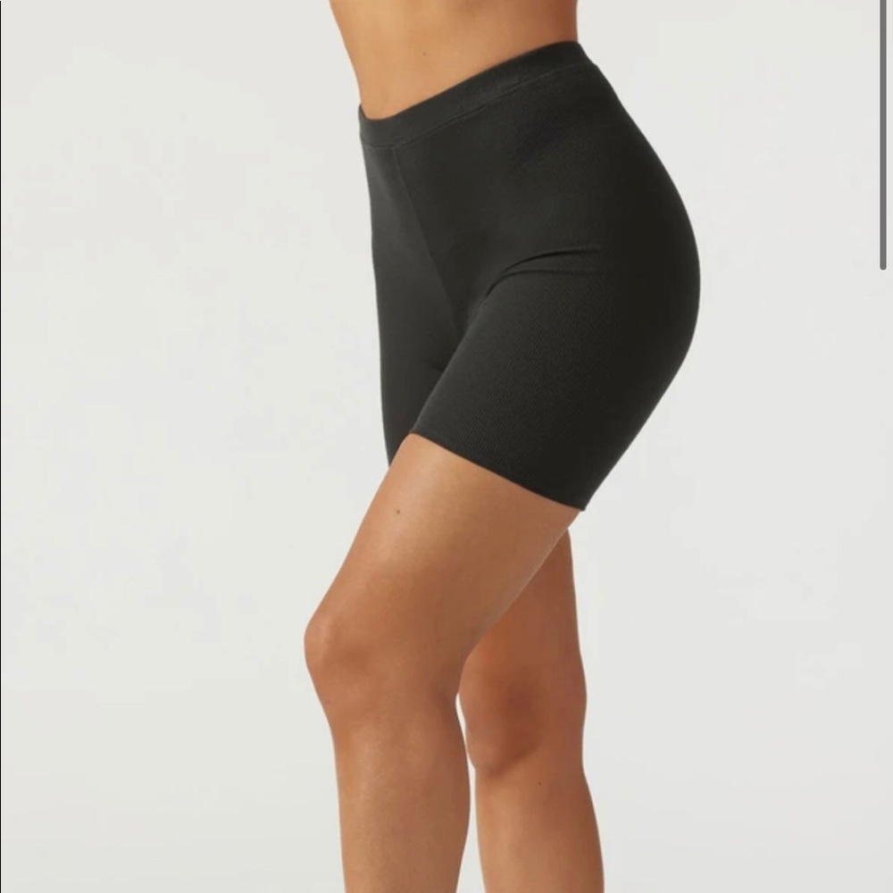 Joah Brown High Waisted Biker Short XS/S